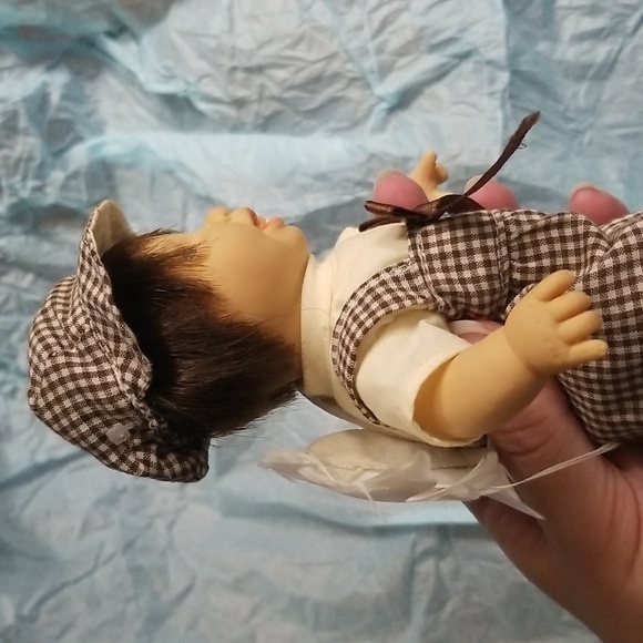 Small angel boy doll 90's vintage bean bag EUC - Picture 10 of 12